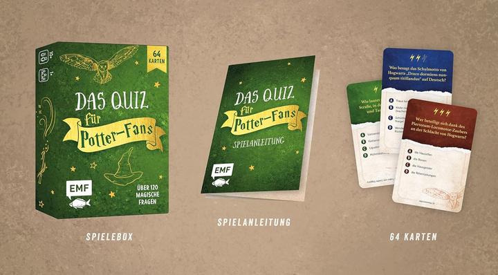 Produktbild Kartenspiel: Das inoffizielle Quiz für Potterheads (Deutsch)