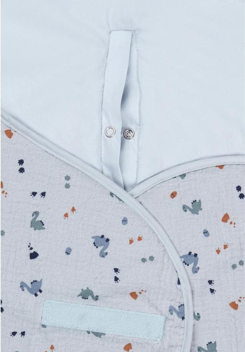 Actual product image Sterntaler Wrap blanket Dino Rexi