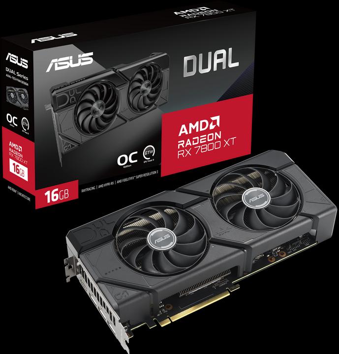 ASUS DUAL Radeon RX 7800 XT OC (16 GB)