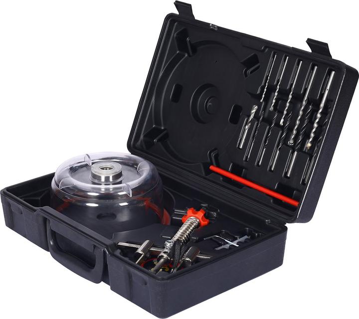 Image du produit Wiltec Coupe-cercle Cutter circulaire Ø 40-120mm Réglable Outil de découpe Protection anti-poussière ABS (40-120 millimètres)