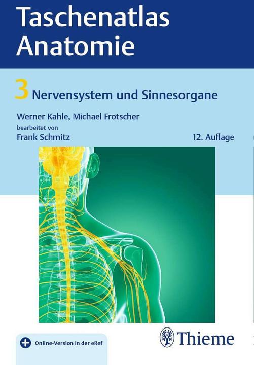 Immagine prodotto Taschenatlas Anatomie, Band 3: Nervensystem und Sinnesorgane (Tedesco, Michael Frotscher, 2018)