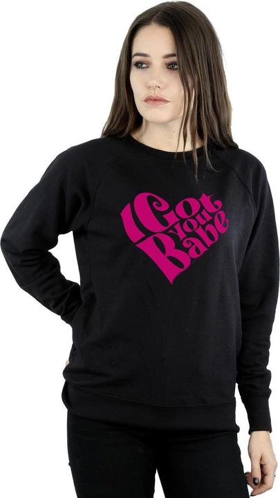 Actual product image Sonny & Cher Womens/Ladies I Got You Babe Sweatshirt (L)
