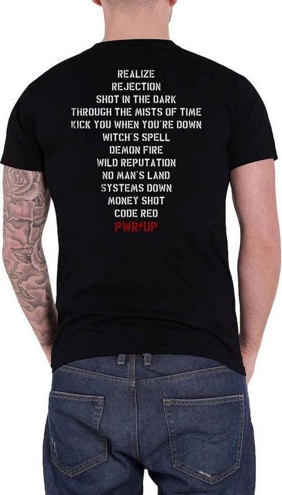 Produktbild AC/DC Adult Dark Stage Track List T-shirt (S)