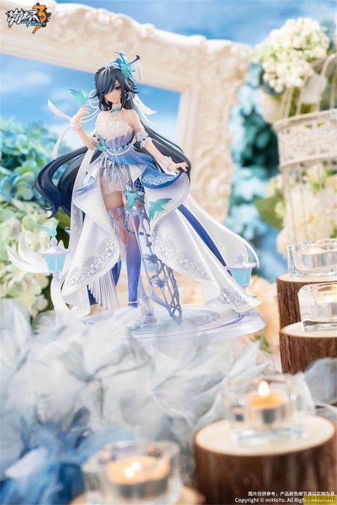 Actual product image Mihoyo Honkai Impact 3rd statuette PVC 1/8 Fu Hua Cerulean Court Ver. 27 cm