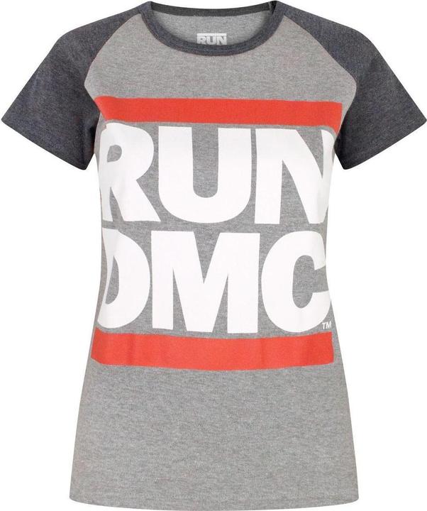 Produktbild Run DMC RaglanTShirt mit Logo (L)