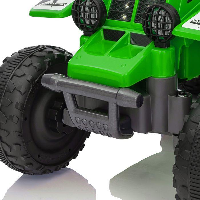 Actual product image Swisshandel24 Kinder Elektro-Quad Elektro Kinderquad mit Vorwärts-und Rückwärtsfunktion Grün (6 V)