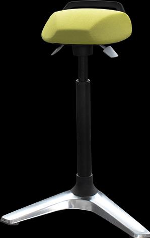 Immagine prodotto Hammerbacher Regginpiedi SST1, regolabile in altezza 630 - 930 mm, sedile imbottito
