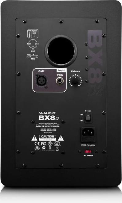 Actual product image M-Audio Bx8 D2 (Active, Pair, 2x 130 W)