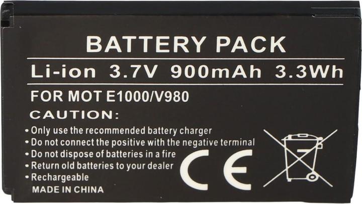 Produktbild AccuCell Akku Motorola E1000 Akku, C975, C980, BT50