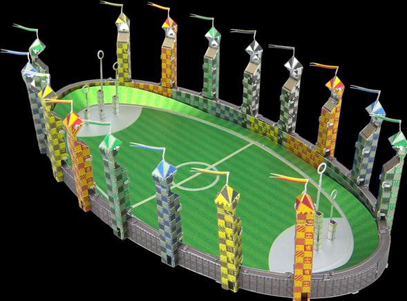 Image du produit Metal Earth Harry Potter Quidditch Pitch