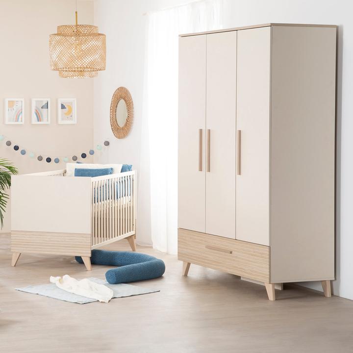 Produktbild Roba Sidney (Babybett, Kinderkleiderschrank, Wickelkommode)