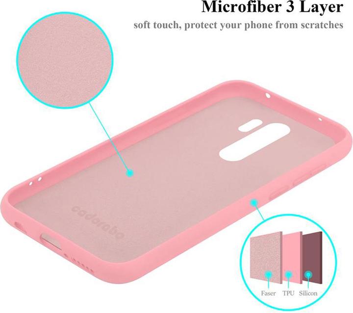 Actual product image Cadorabo TPU Liquid Silicone Case Cover (Xiaomi Redmi Note 8 Pro)