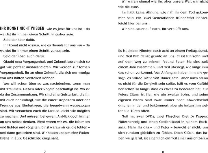 Nährwerte und Zutaten Two Boys Kissing – Jede Sekunde zählt (Deutsch, David Levithan, 2024)