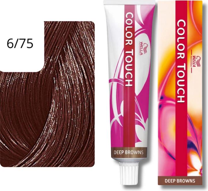 Image du produit Wella Touche de couleur (6/75 blond foncé blond foncé marron-mahogany)