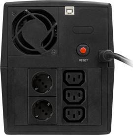Image du produit Land OnePower S1200 1,2 kVA 720 W (1200 VA, 720 W, Line-interactive Onduleur)