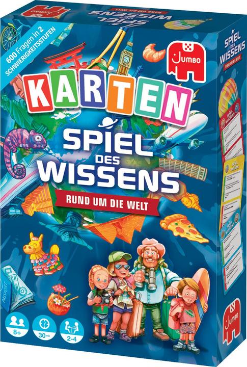 Immagine prodotto Jumbo Gioco di conoscenza Il giro del mondo (Tedesco)