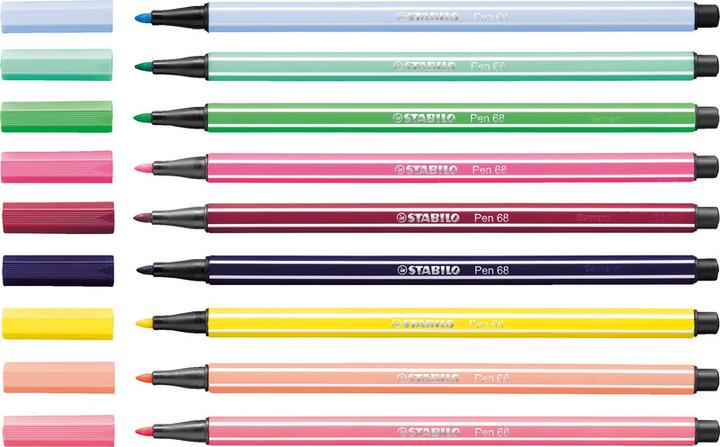 Immagine prodotto STABILO Penna 68 (Pink, 1 x)