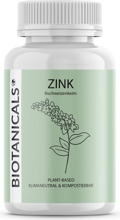 Immagine prodotto Biotanicals Zinco 120 capsule (120 Pezzo/i, Pillole, 82 g)