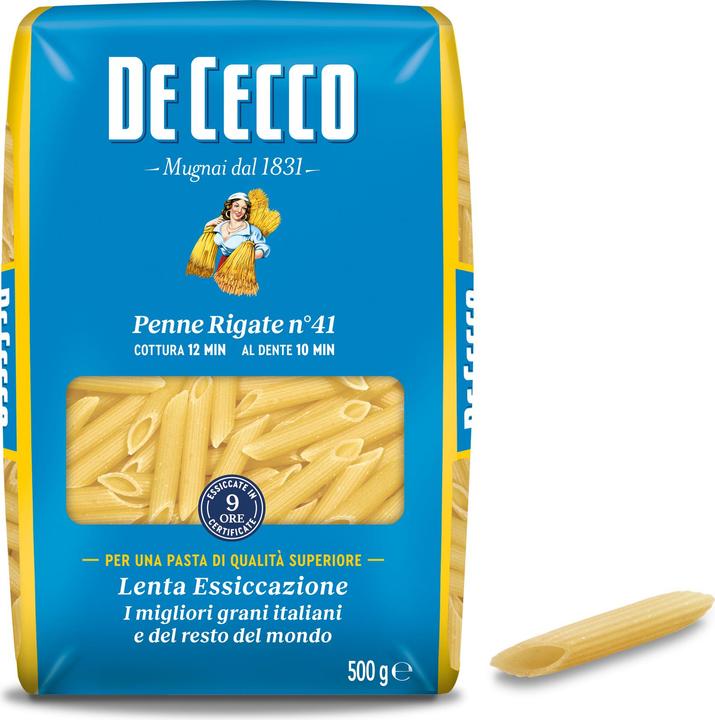 Actual product image De Cecco PENNE RIGATE NO. 41 (500 g)