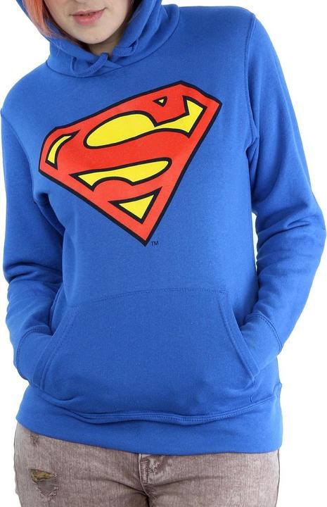 Immagine prodotto Superman Logo Felpa con Cappuccio Donna (XL)