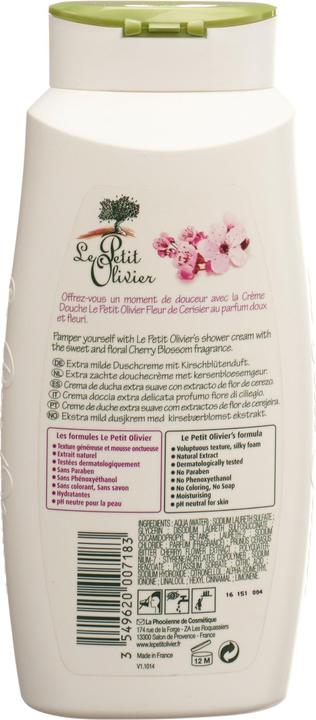Actual product image Le Petit Olivier Shower Cherry Blossom (500 ml)