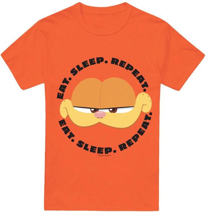 Produktbild Garfield Eat Sleep Repeat TShirt (4XL)