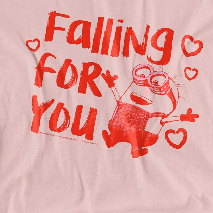 Immagine prodotto Minions Falling For You Ladies Maglietta Adulto Unisex (S)