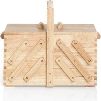 Immagine prodotto Prym Cestino da cucito marrone chiaro taglia M, legno
