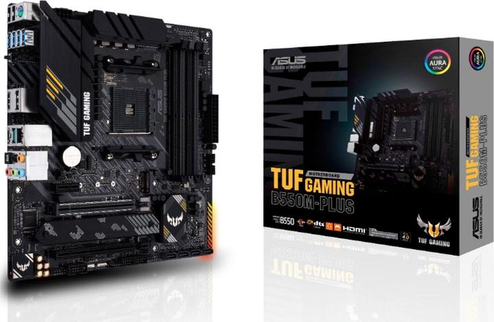 Image du produit ASUS TUF GAMING B550M-PLUS (AM4, AMD B550, mATX)
