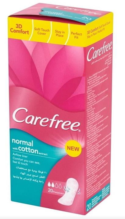 Immagine prodotto Carefree Normale con Estratto di Cotone Mutandine 20Pz. (20 x, Assorbenti igienici)