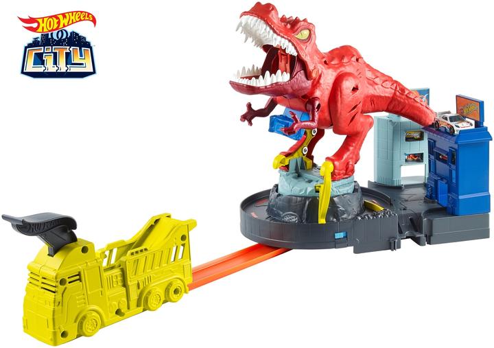 Hot Wheels City T-Rex Attacke