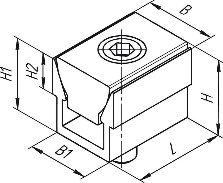Actual product image Magni Tensioner double wedge clamping force 6.6kn IBT 80750