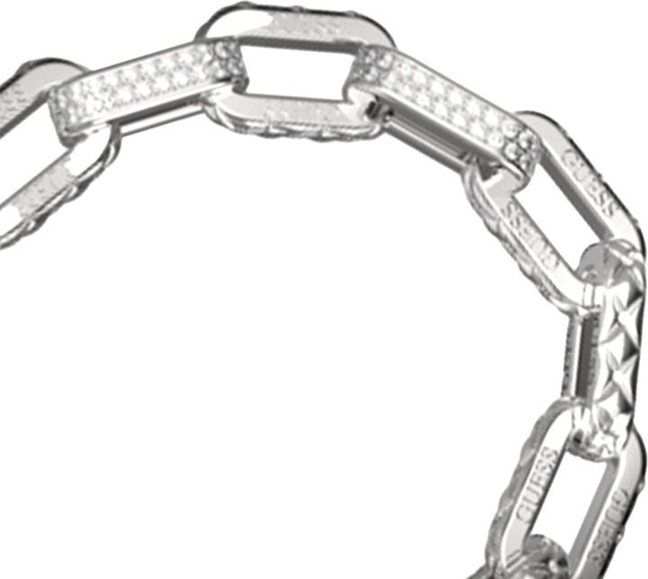 Produktbild Guess MATELASSE & PAVE BRACELET Armband (18.50 cm, Edelstahl)