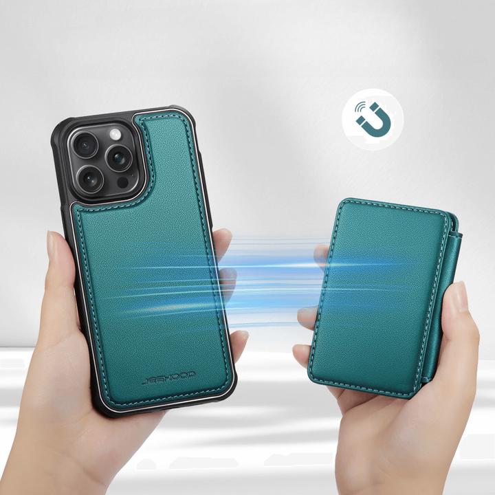 Produktbild Cover-Discount iPhone 16 Pro - 2-in-1 Backcover mit Kreditkarten-Etui (Apple iPhone 16 Pro)