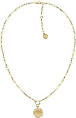 Actual product image Tommy Hilfiger - Gold-plated necklace with crystals Mini Crystals 2780903