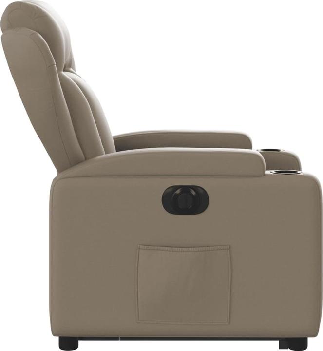 Image du produit VidaXL Fauteuil relax releveur électrique Cappuccino Similicuir