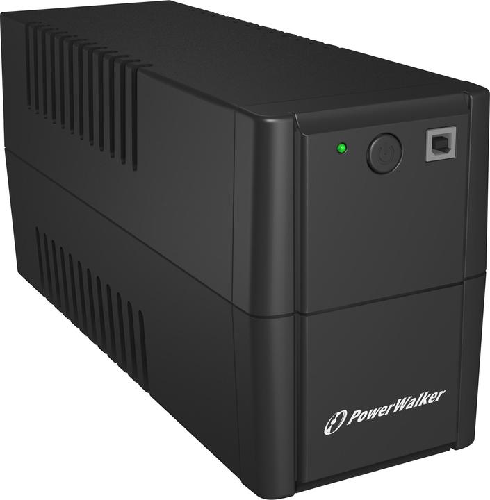 Produktbild Powerwalker VI 850 SH Schuko 850VA / 480W Line-Interactive USV Tower AVR HID (850 VA, 480 W, Line-Interaktiv USV)