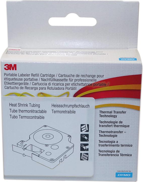 Produktbild Dymo Rhino Heissschrumpfschlauch (0.90 cm, Weiss)