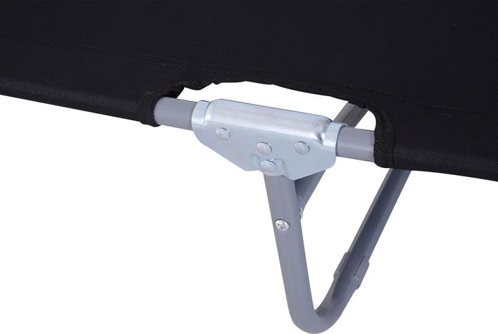 Actual product image Outsunny Sun lounger with adjustable backrest (187 cm)