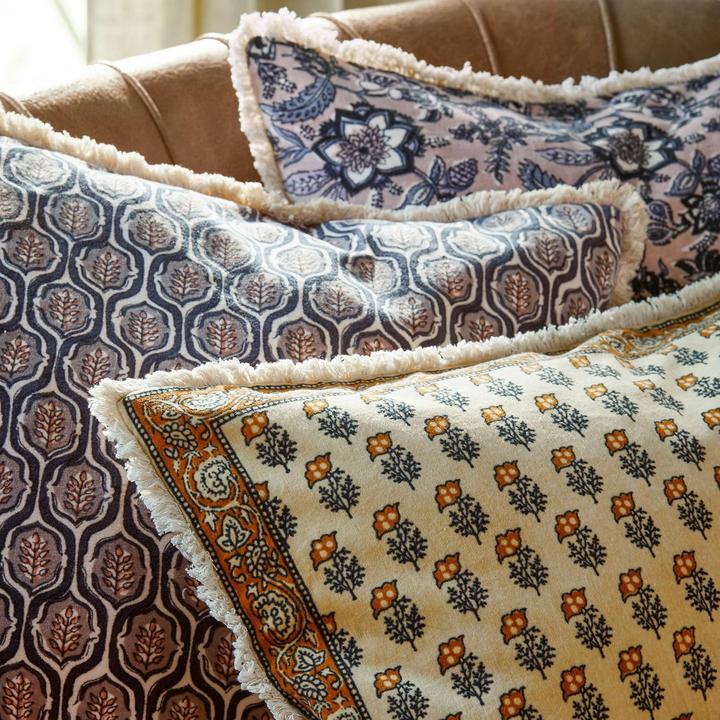 Produktbild Loberon Kissenhülle 3er Set Zandora bunt (40 x 60 cm)