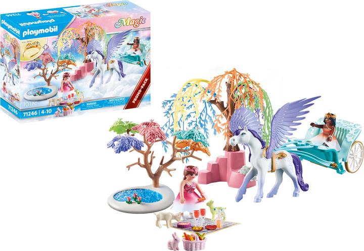 Immagine prodotto Playmobil 71246 Picnic con la carrozza di Pegasus (71246, Magia Playmobil)