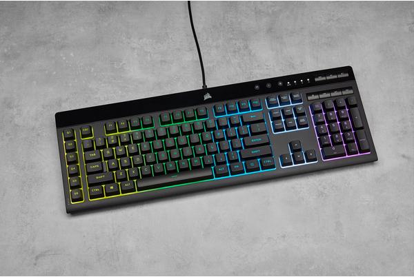 Image du produit Corsair K55 RGB Pro (US, Filaire)