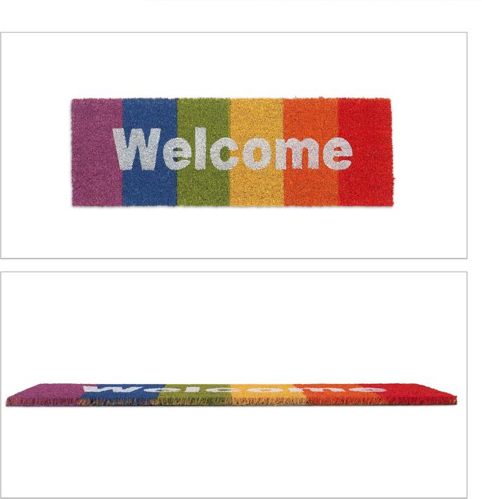 Actual product image Relaxdays Doormat (75 x 25 x 1.5 cm)
