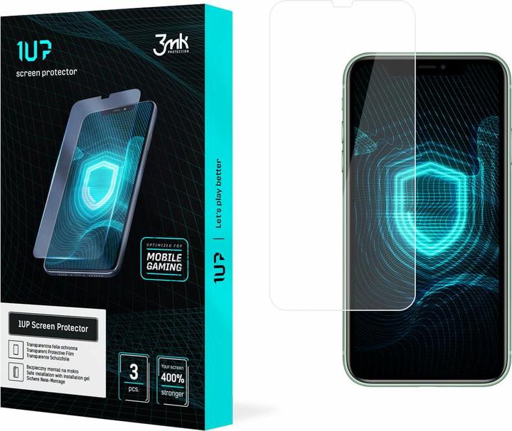 3MK Folia 1UP (3 Piece, Apple iPhone XR, Apple iPhone 11)