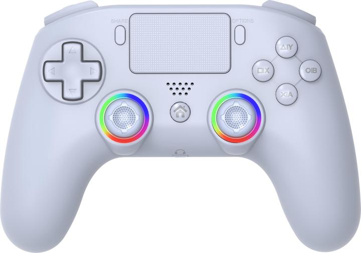 Subsonic Contrôleur Led sans fil blanc pour PS4/PC (PC, PS4)