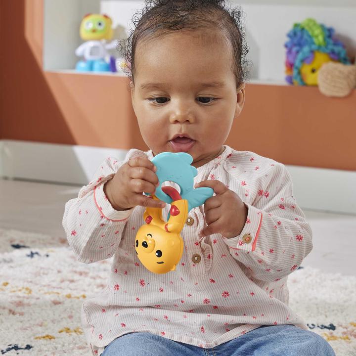 Image du produit Fisher-Price Anneaux de dentition d'activité animale assortis