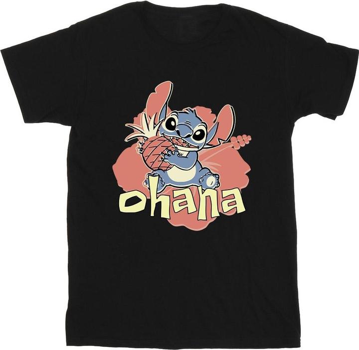 Immagine prodotto Disney Lilo And Stitch Ohana Pineapple Maglietta Uomo (3XL)