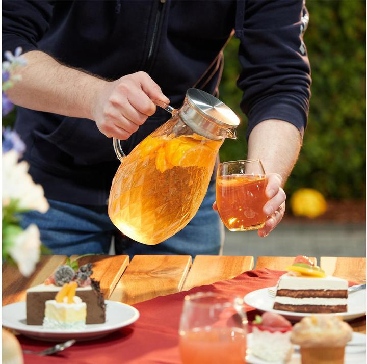 Produktbild Relaxdays Glaskaraffe (2 l)
