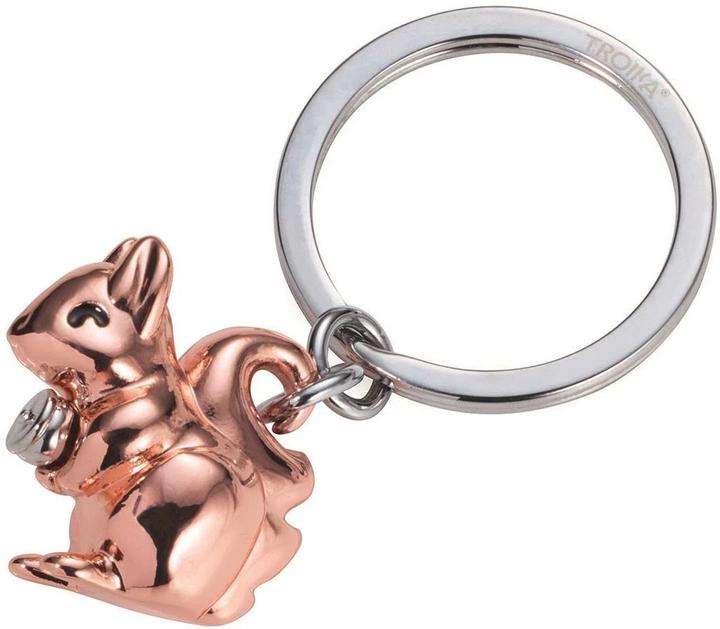 Immagine prodotto Troika Portachiavi Cuckold grigio lucido/oro rosa