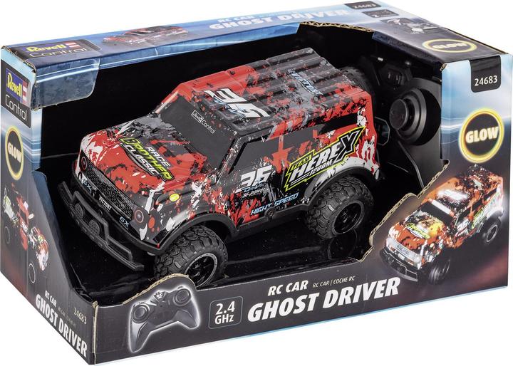 Actual product image Revell RC Car Ghost Driver (Red)